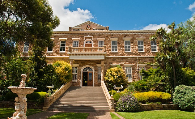 Yalumba Chateau in Barossa Valley Wine Region